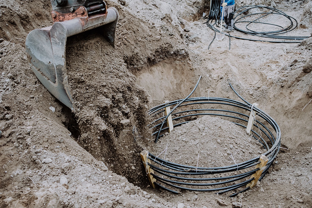 BetaTherm geothermal basket